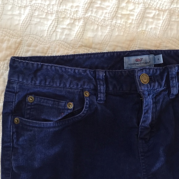 Vineyard Vines | Blue Corduroy Pants | Size 4 - Picture 4 of 6
